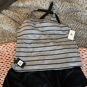 Nike 3X new with tags tankini swim set